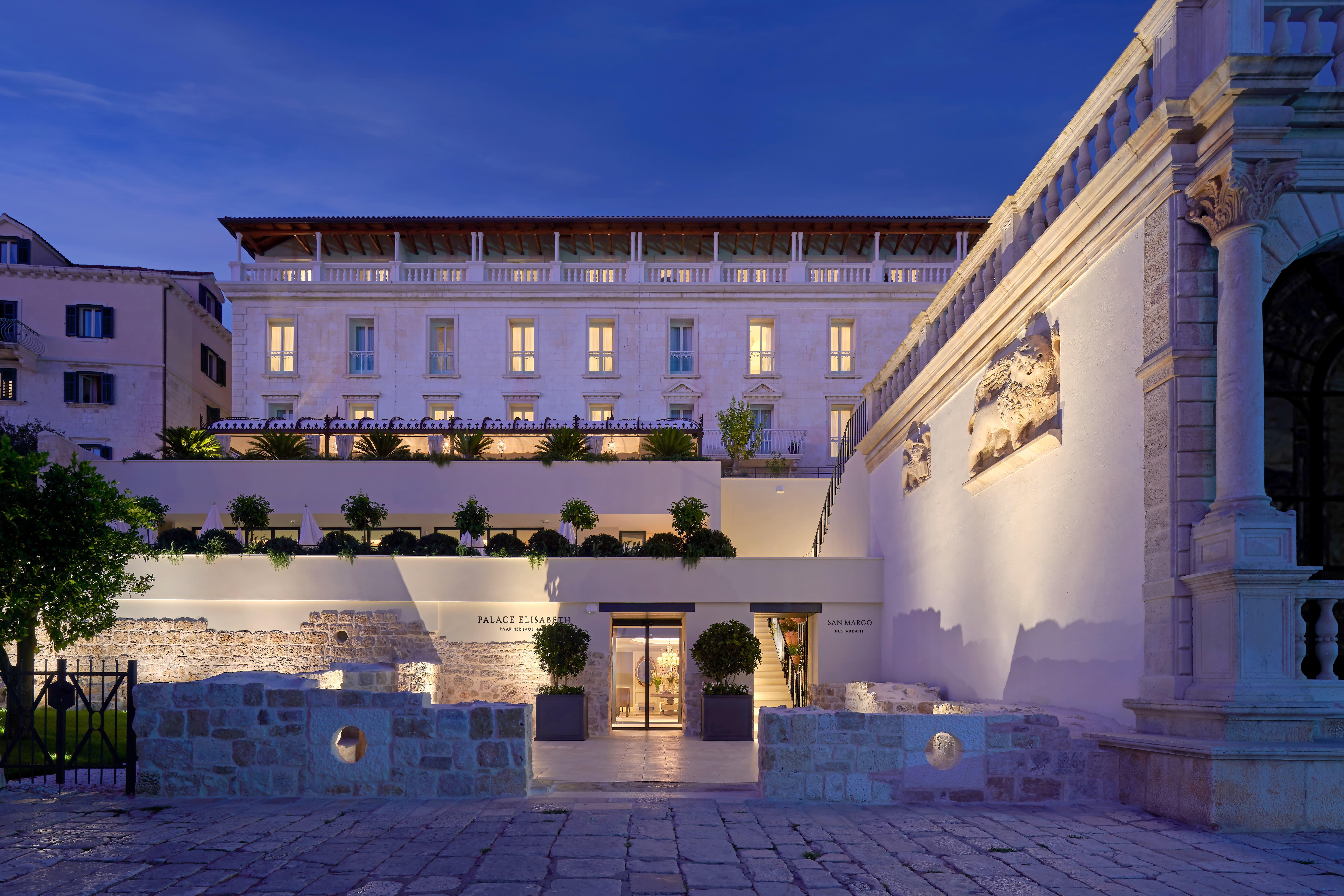 Palace Elisabeth, Hvar Heritage Hotel - The Leading Hotels Of The World Hvar Town Luaran gambar